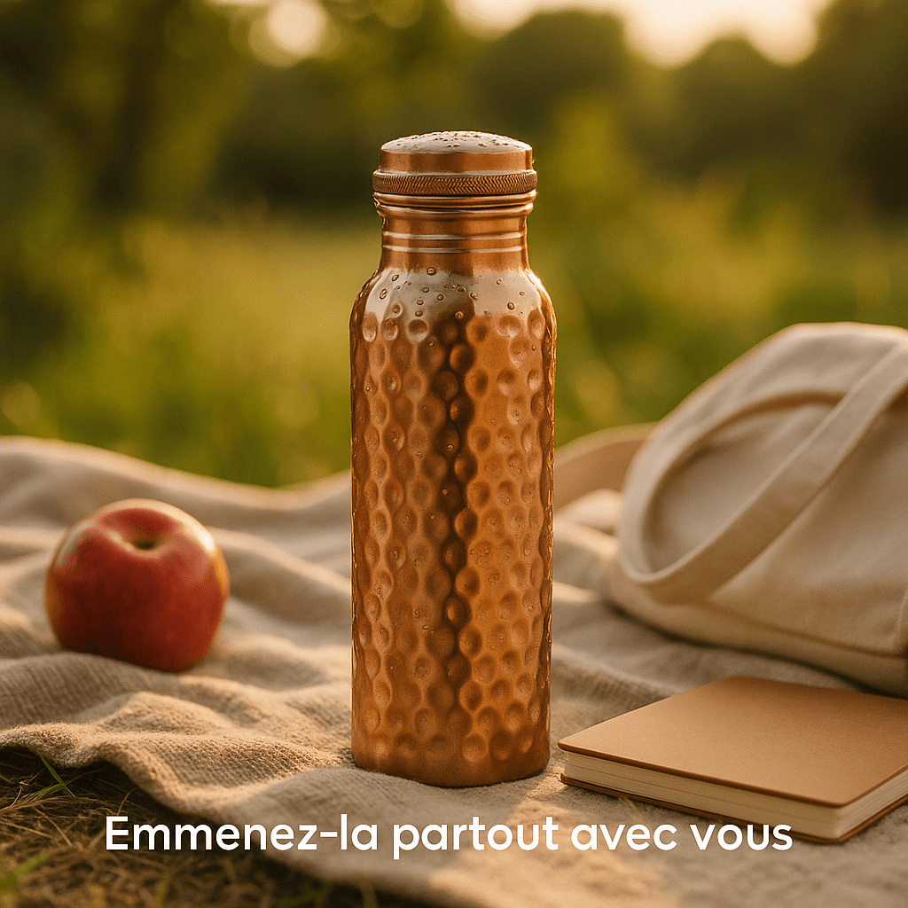 Cuprava – Gourde en cuivre ayurvédique - Cuprava